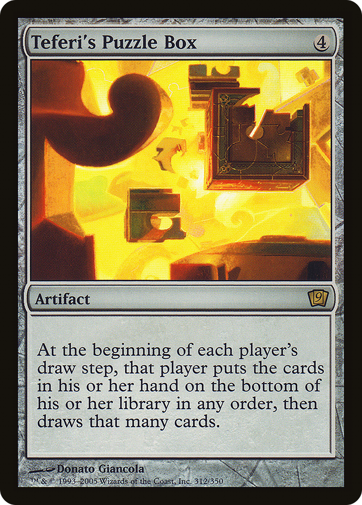Image of Teferi's Puzzle Box (9ED-312) - 9th Edition Foil