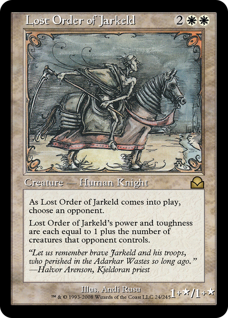 Image of Lost Order of Jarkeld (ME2-024) - Masters Edition II