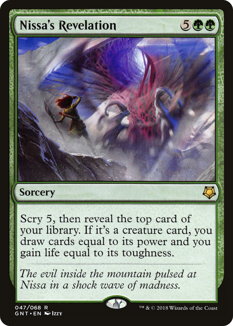 Image of Nissa's Revelation (GNT-047) - Game Night
