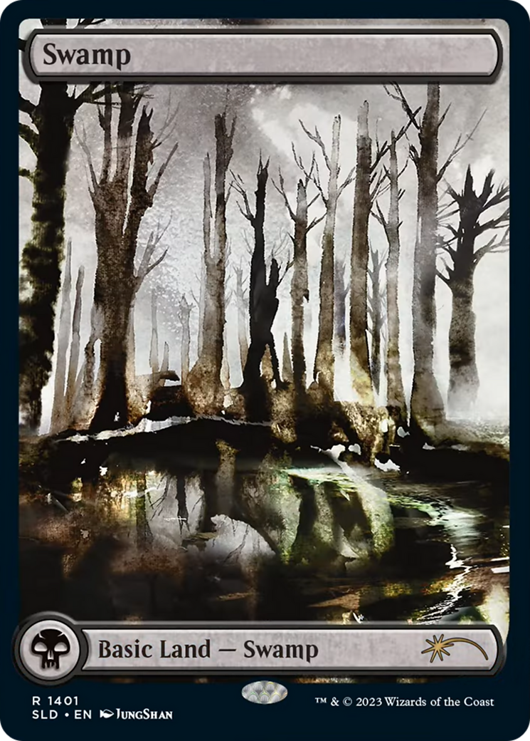 Image of Swamp (1401) (SLD-1401) - Secret Lair Drop