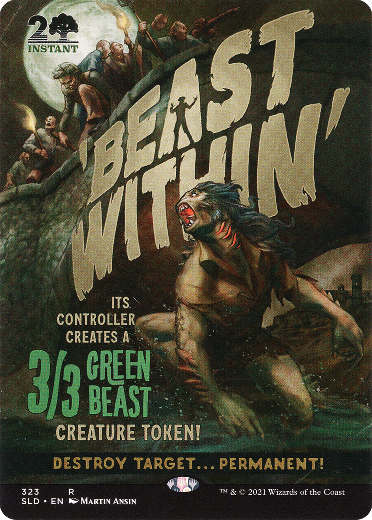 Image of Beast Within (SLD-323) - Secret Lair Drop (Borderless)