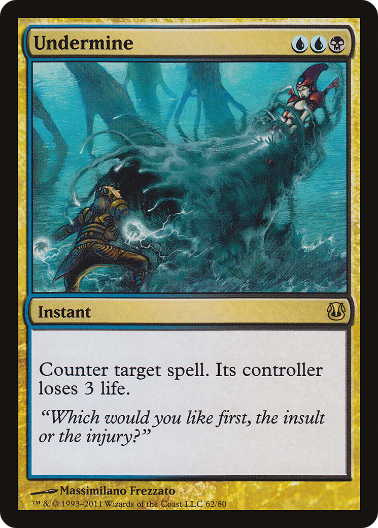 Image of Undermine (DDH-062) - Duel Decks: Ajani vs. Nicol Bolas