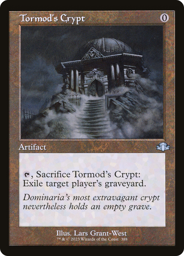 Image of Tormod's Crypt (Retro Frame) (DMR-388) - Dominaria Remastered