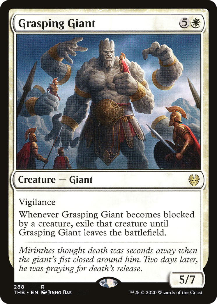 Image of Grasping Giant (THB-288) - Theros Beyond Death