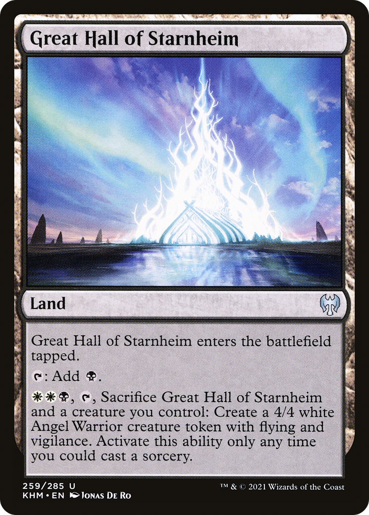 Image of Great Hall of Starnheim (KHM-259) - Kaldheim Foil