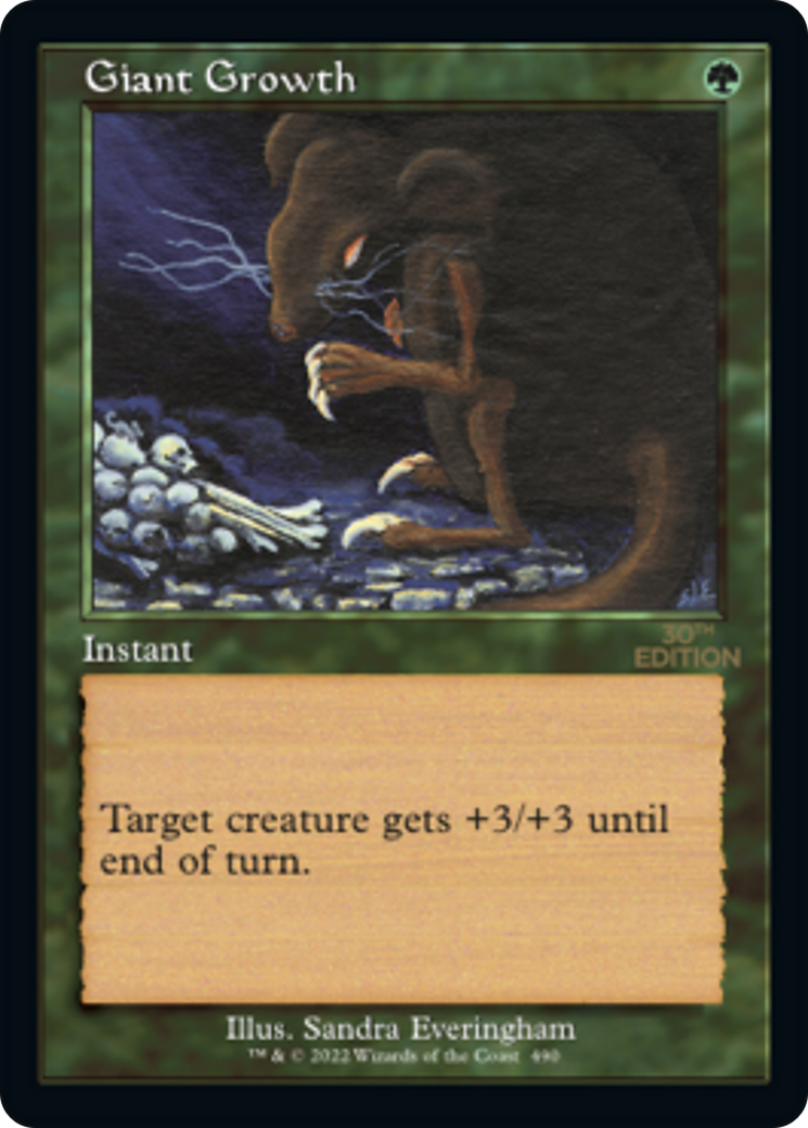 Image of Giant Growth (Retro Frame) (30A-490) - 30th Anniversary Edition