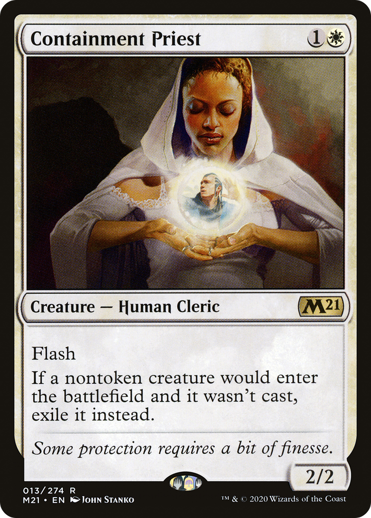 Image of Containment Priest (M21-013) - Core Set 2021