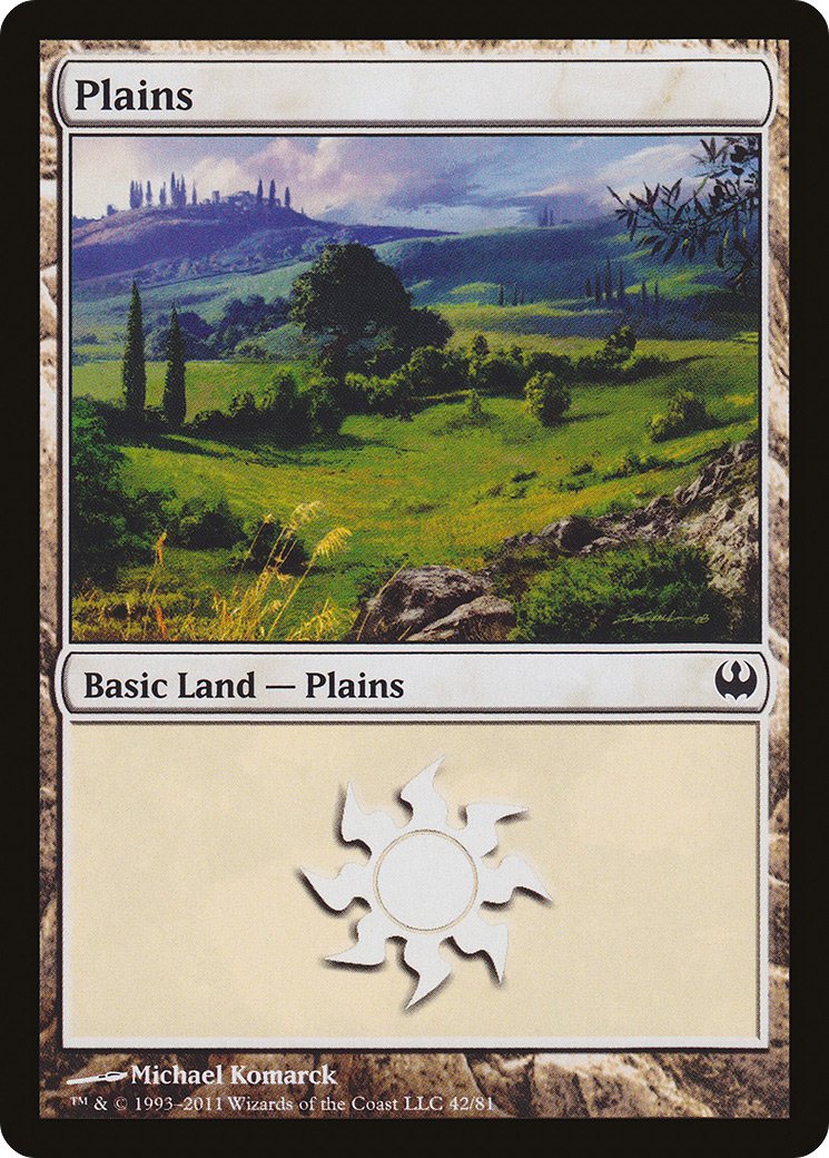 Image of Plains (42) (DDG-042) - Duel Decks: Knights vs. Dragons