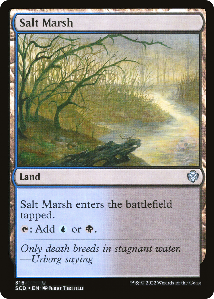 Image of Salt Marsh (SCD-316) - Starter Commander Decks
