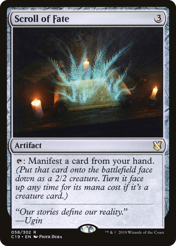 Image of Scroll of Fate (C19-058) - Commander 2019