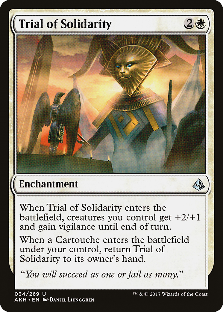 Image of Trial of Solidarity (AKH-034) - Amonkhet