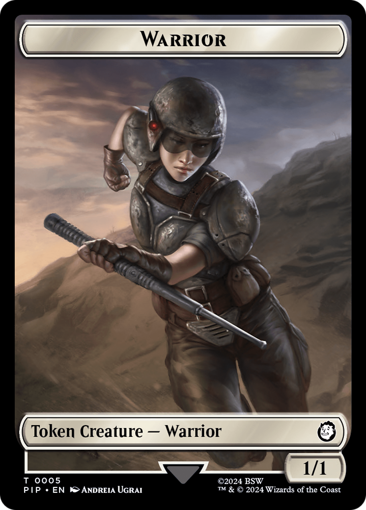 Image of Warrior (TPIP-005) - Fallout Tokens Foil