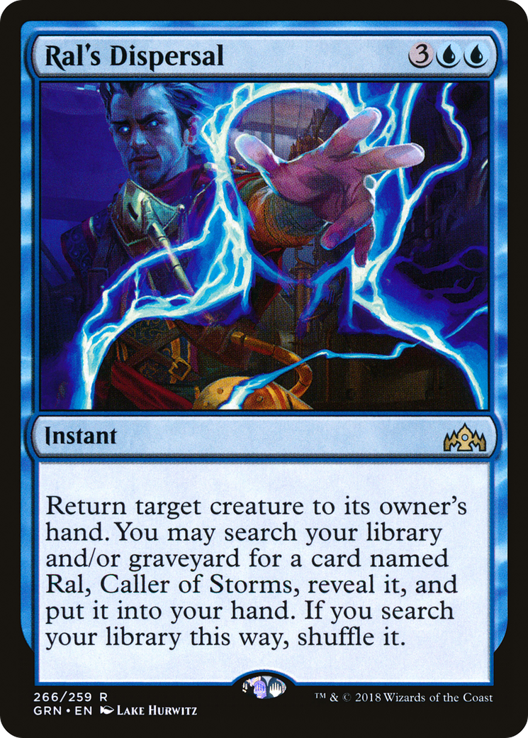 Image of Ral's Dispersal (GRN-266) - Guilds of Ravnica