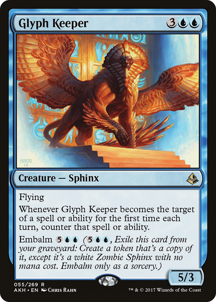 Image of Glyph Keeper (AKH-055) - Amonkhet Foil