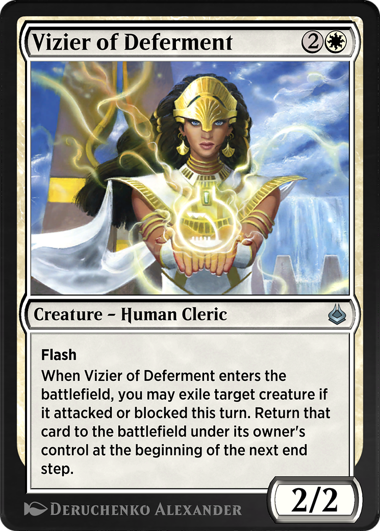 Image of Vizier of Deferment (AKR-044) - Amonkhet Remastered