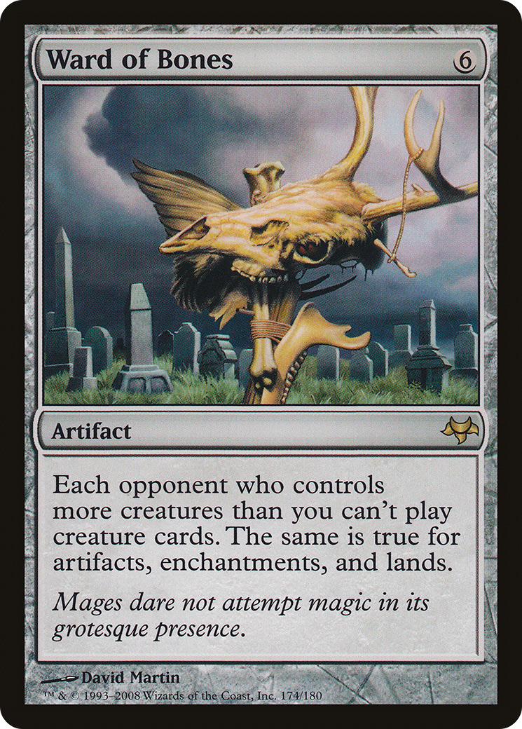 Image of Ward of Bones (EVE-174) - Eventide Foil