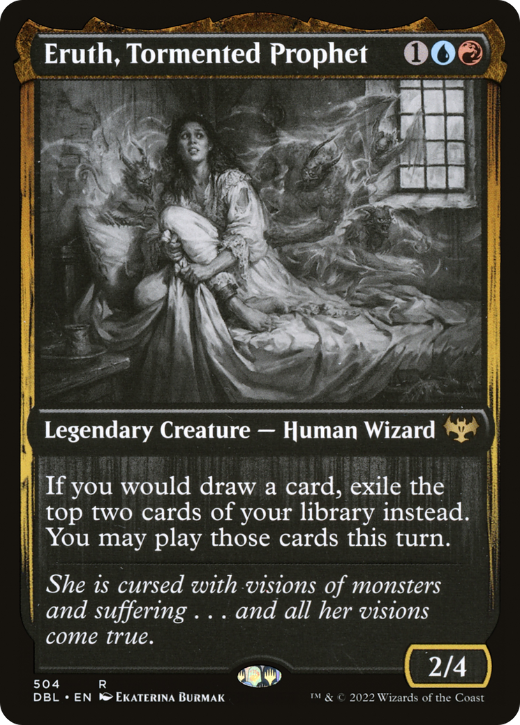 Image of Eruth, Tormented Prophet (DBL-504) - Innistrad: Double Feature Foil