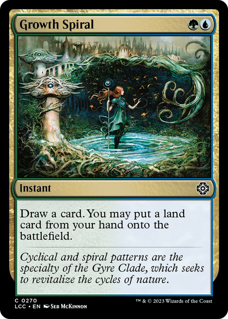 Image of Growth Spiral (LCC-270) - The Lost Caverns of Ixalan Commander