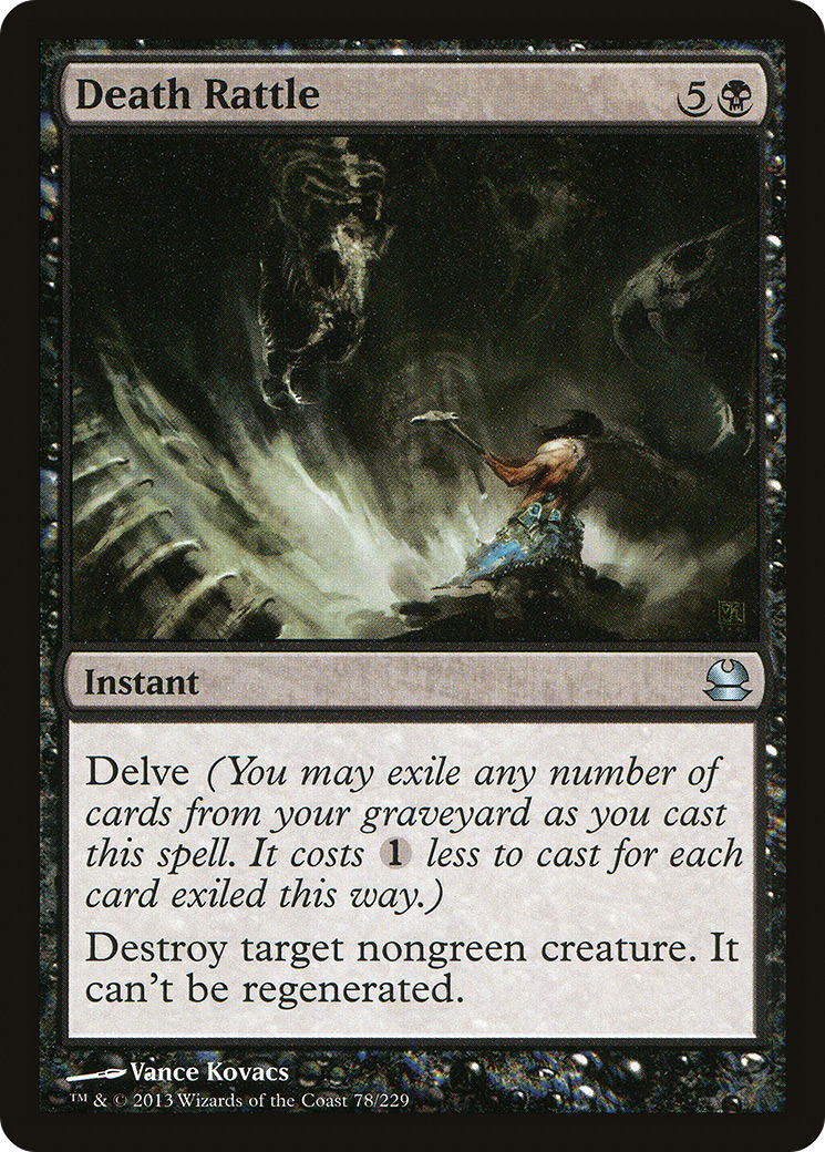 Image of Death Rattle (MMA-078) - Modern Masters