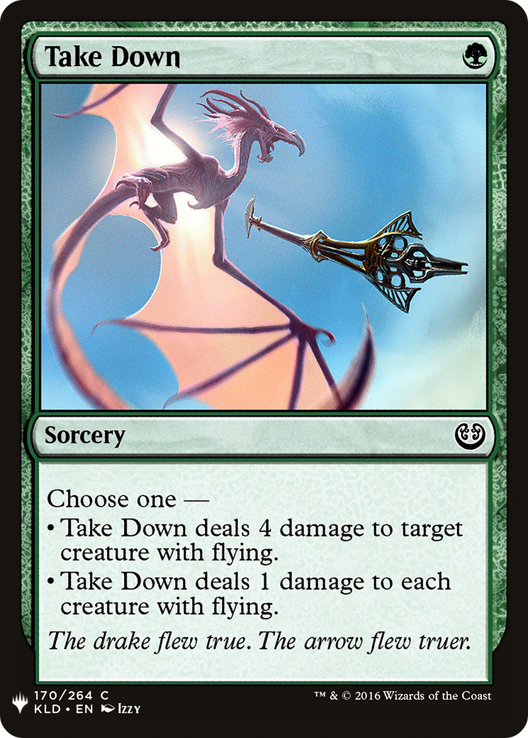 Image of Take Down (LIST-KLD-170) - The List