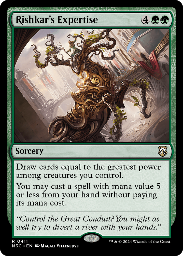Image of Rishkar's Expertise (M3C-411) - Modern Horizons 3 Commander Foil