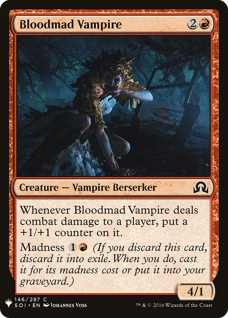 Image of Bloodmad Vampire (LIST-SOI-146) - The List
