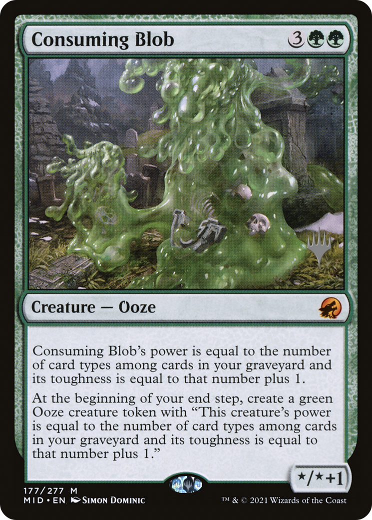 Image of Consuming Blob (PPMID-177) - Innistrad: Midnight Hunt Promos