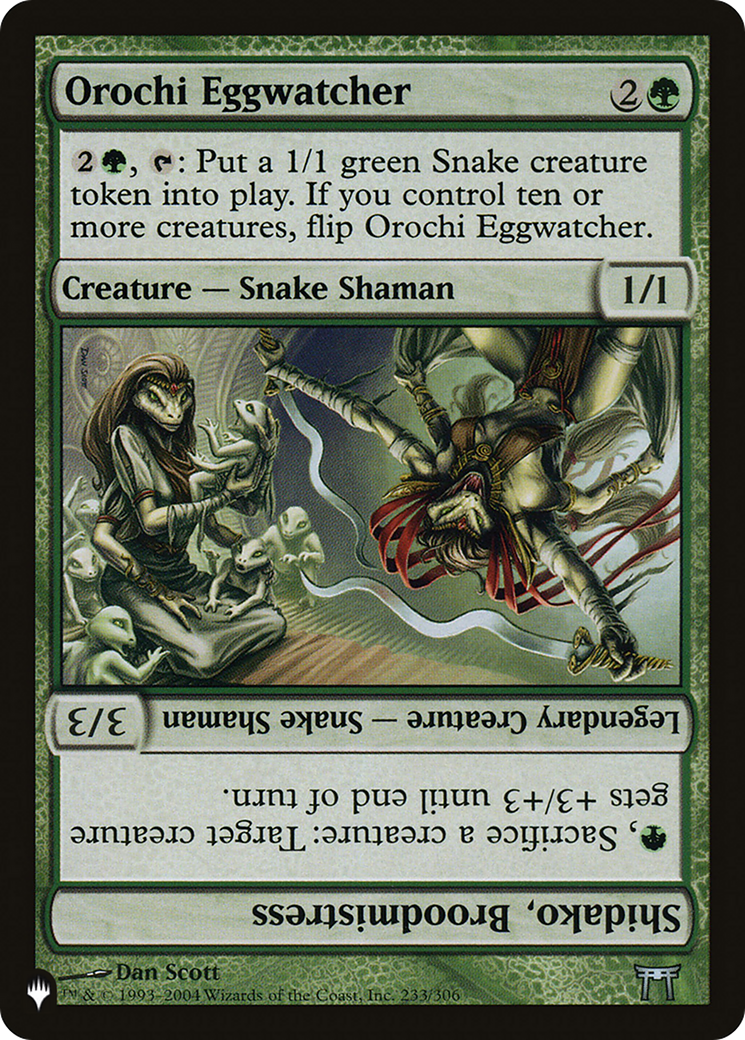 Image of Orochi Eggwatcher // Shidako, Broodmistress (LIST-CHK-233) - The List