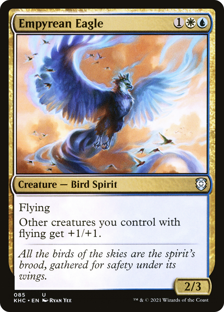 Image of Empyrean Eagle (KHC-085) - Kaldheim Commander