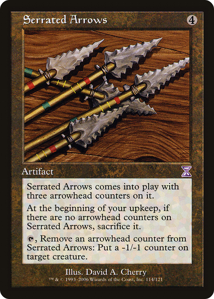 Image of Serrated Arrows (TSB-114) - Time Spiral Timeshifted