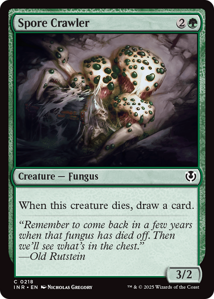 Image of Spore Crawler (INR-218) - Innistrad Remastered Foil