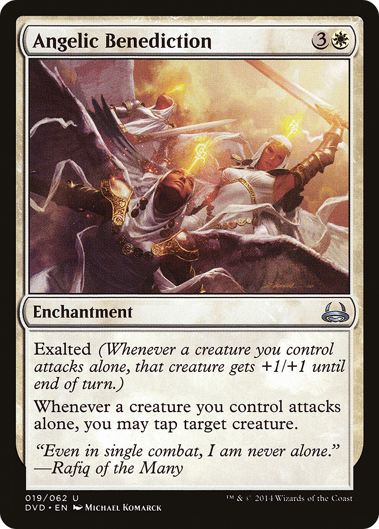 Image of Angelic Benediction (DD3-019) - Duel Decks Anthology: Divine vs. Demonic