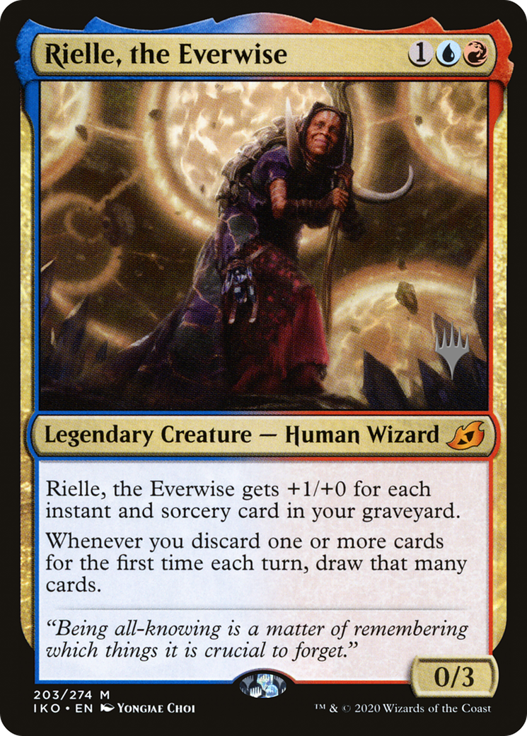 Image of Rielle, the Everwise (PPIKO-203P) - Ikoria: Lair of Behemoths Promos