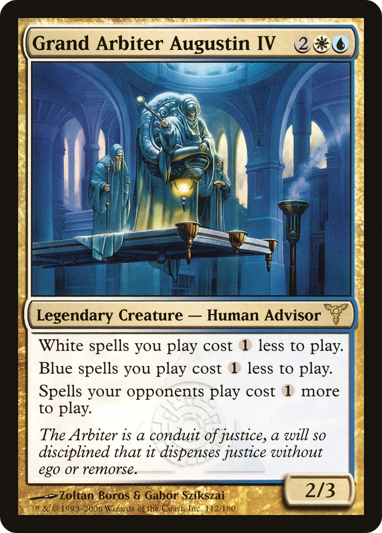 Image of Grand Arbiter Augustin IV (DIS-112) - Dissension Foil