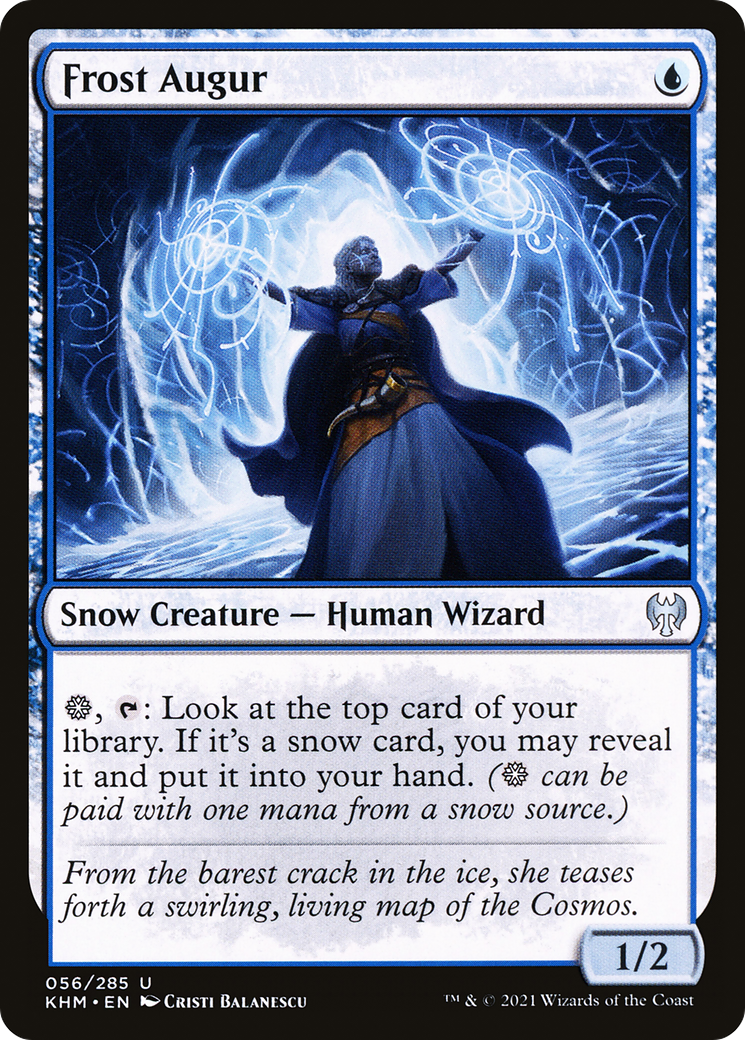 Image of Frost Augur (KHM-056) - Kaldheim: (snow) Foil