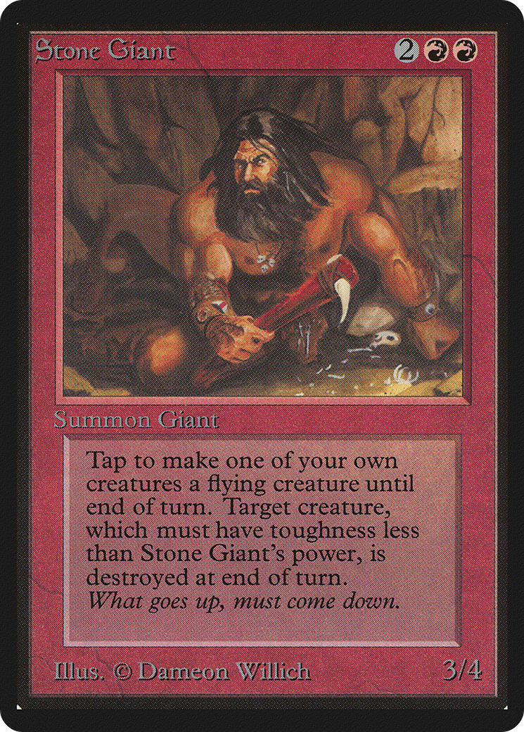 Image of Stone Giant (LEB-) - Limited Edition Beta