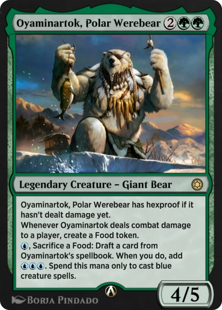 Image of Oyaminartok, Polar Werebear (HBG-068) - Alchemy Horizons: Baldur's Gate