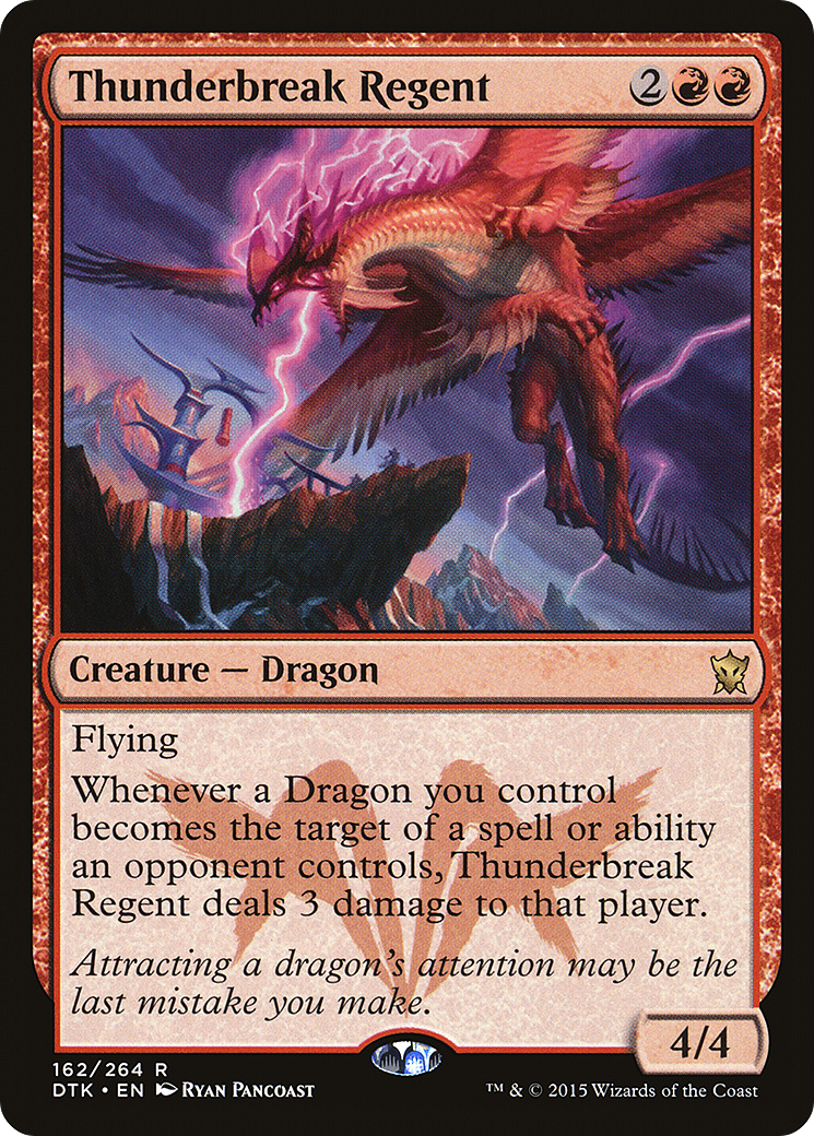 Image of Thunderbreak Regent (DTK-162) - Dragons of Tarkir Foil