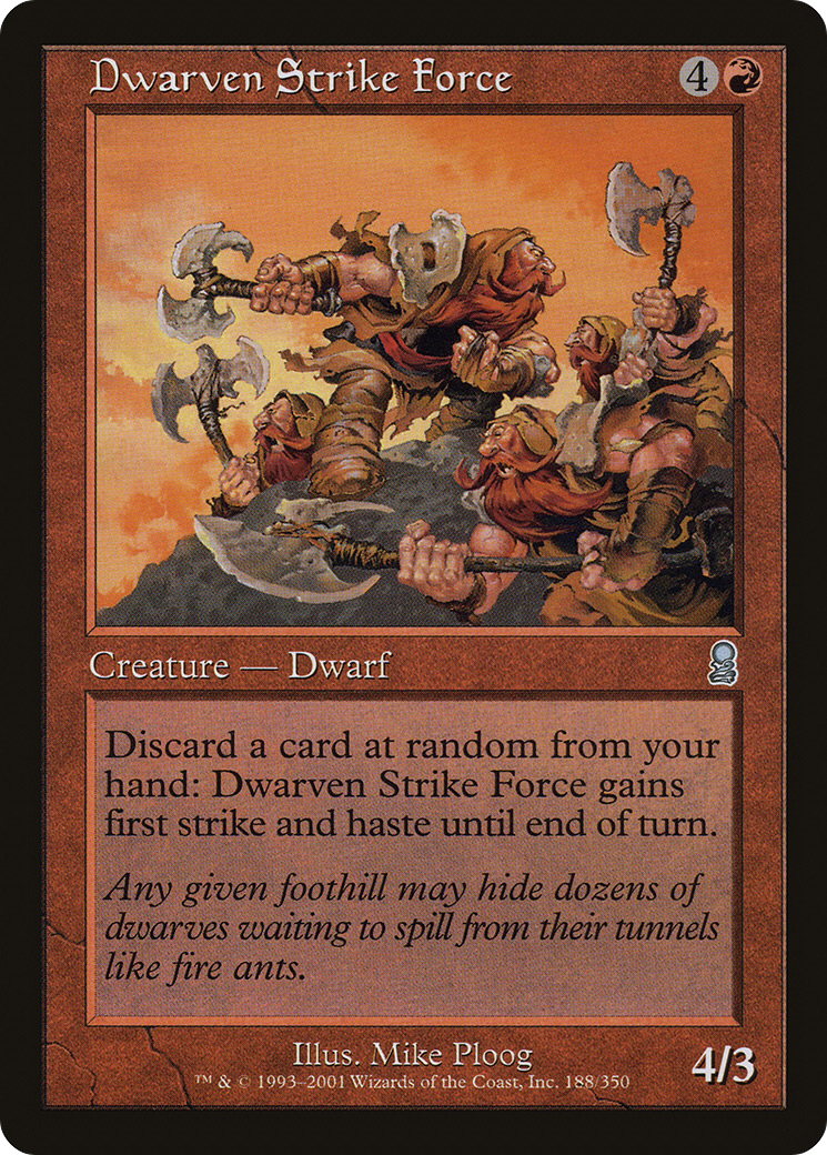 Image of Dwarven Strike Force (ODY-188) - Odyssey