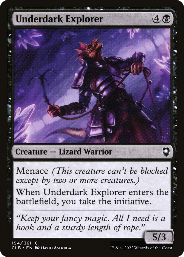 Image of Underdark Explorer (CLB-154) - Commander Legends: Battle for Baldur's Gate Foil