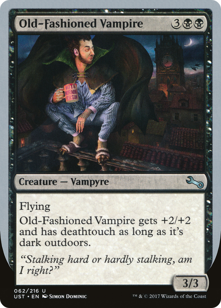 Image of Old-Fashioned Vampire (UST-062) - Unstable