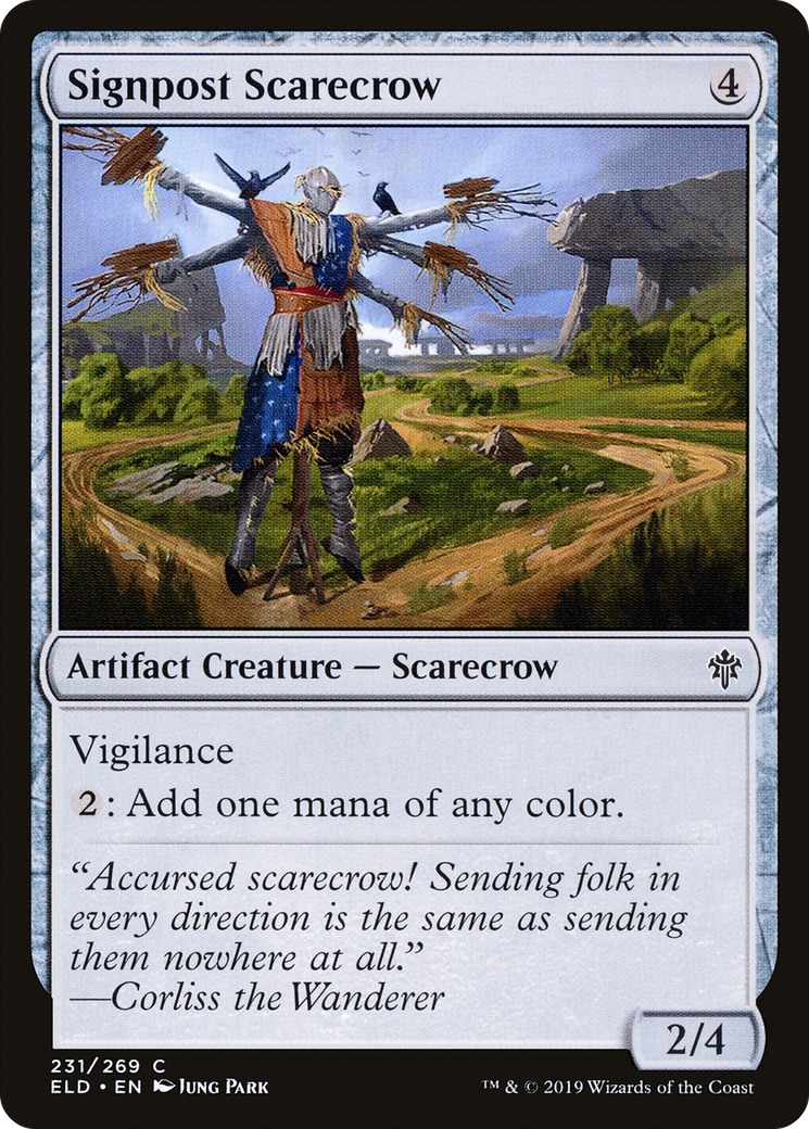 Image of Signpost Scarecrow (ELD-231) - Throne of Eldraine
