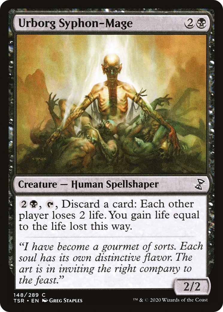 Image of Urborg Syphon-Mage (TSR-148) - Time Spiral Remastered