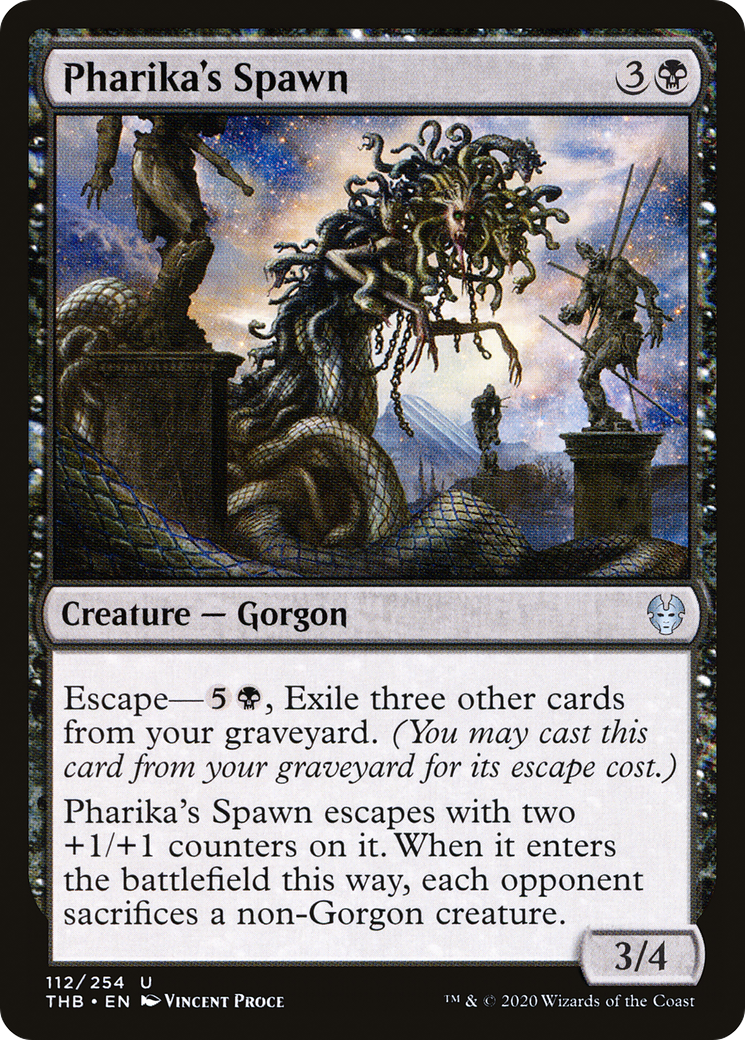 Image of Pharika's Spawn (THB-112) - Theros Beyond Death Foil