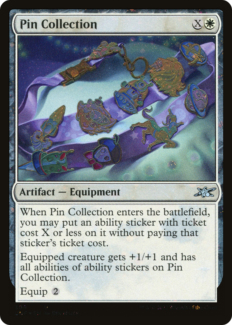 Image of Pin Collection (Galaxy Foil) (UNF-309) - Unfinity Foil