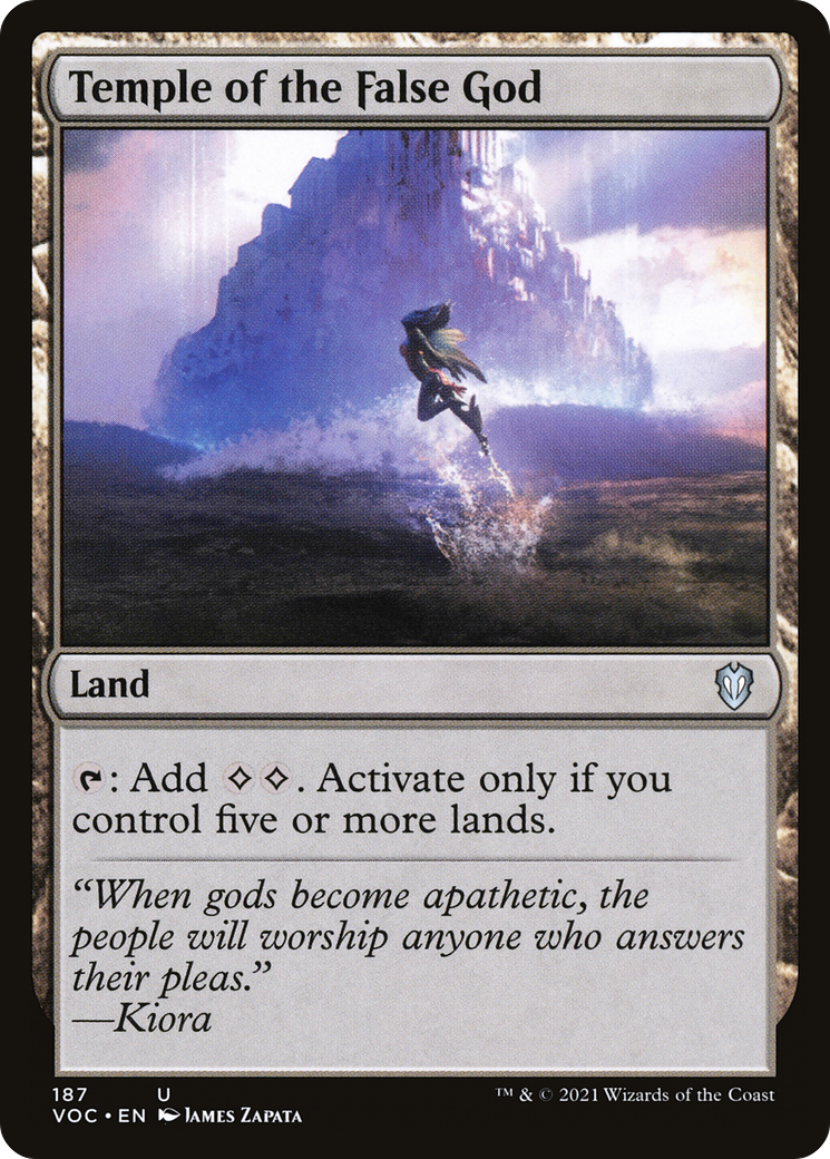 Image of Temple of the False God (VOC-187) - Crimson Vow Commander