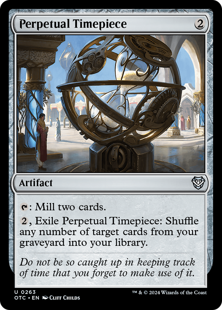 Image of Perpetual Timepiece (OTC-263) - Outlaws of Thunder Junction Commander