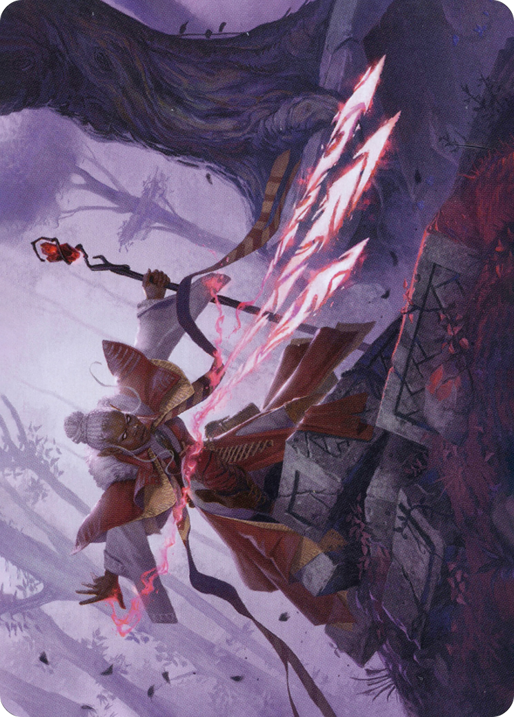 Image of Magic Missile // Magic Missile (AAFR-048) - Adventures in the Forgotten Realms Art Series (Borderless) Foil