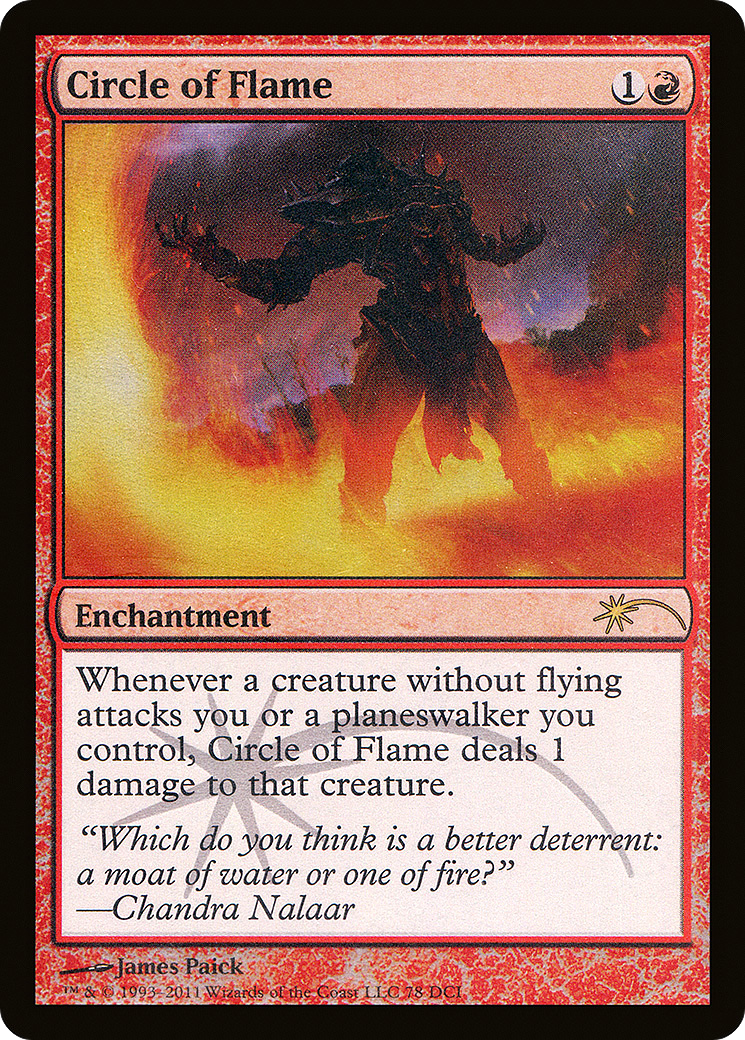 Image of Circle of Flame (WPN-078) - DCI Promos Foil