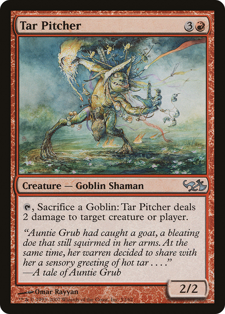 Image of Tar Pitcher (EVG-053) - Duel Decks: Elves vs. Goblins